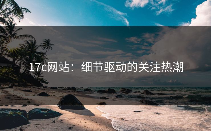 17c网站：细节驱动的关注热潮